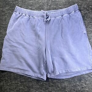 Vineyard Vines Sweat Shorts Mens XXL Blue Elastic Drawstring French Terry 0356